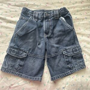 Children's Denim Cargo Shorts